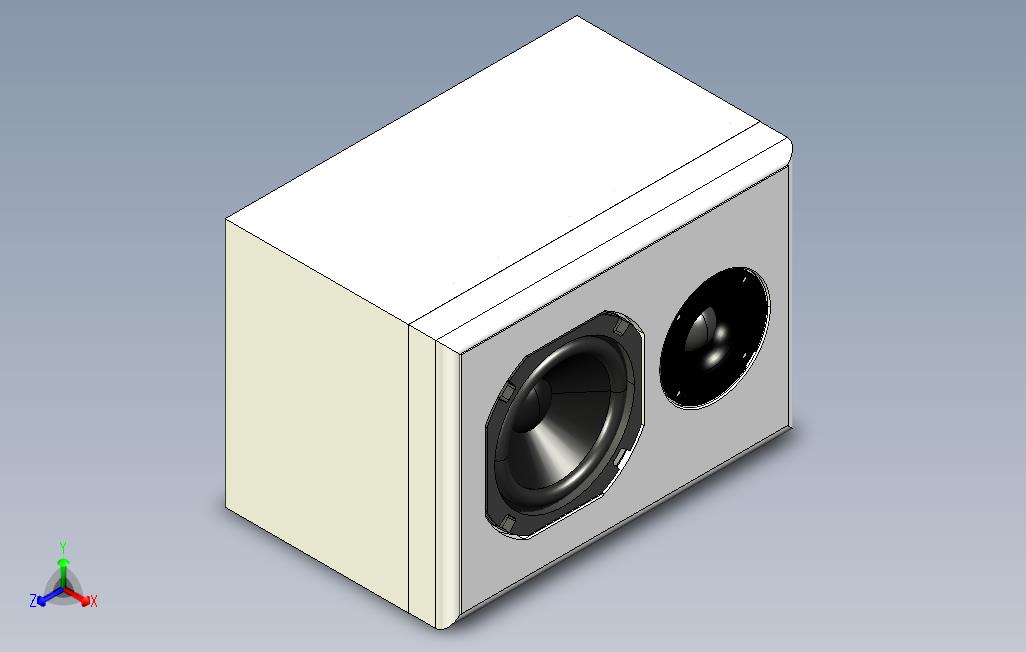 迷你音箱3D模型