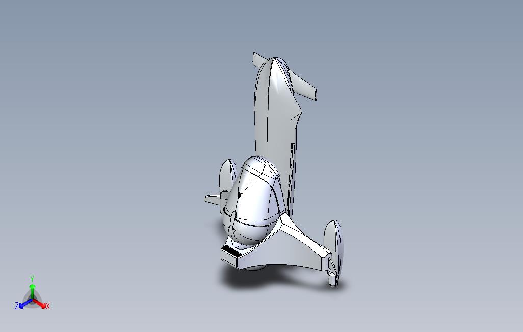 高速汽车3D模型