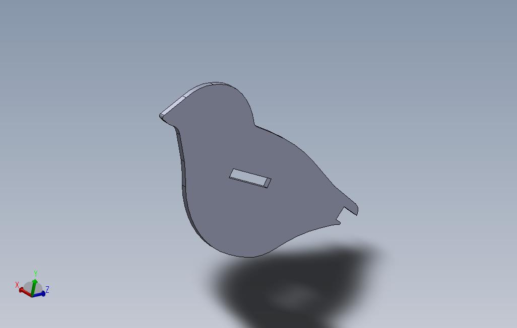 鸟3d模型