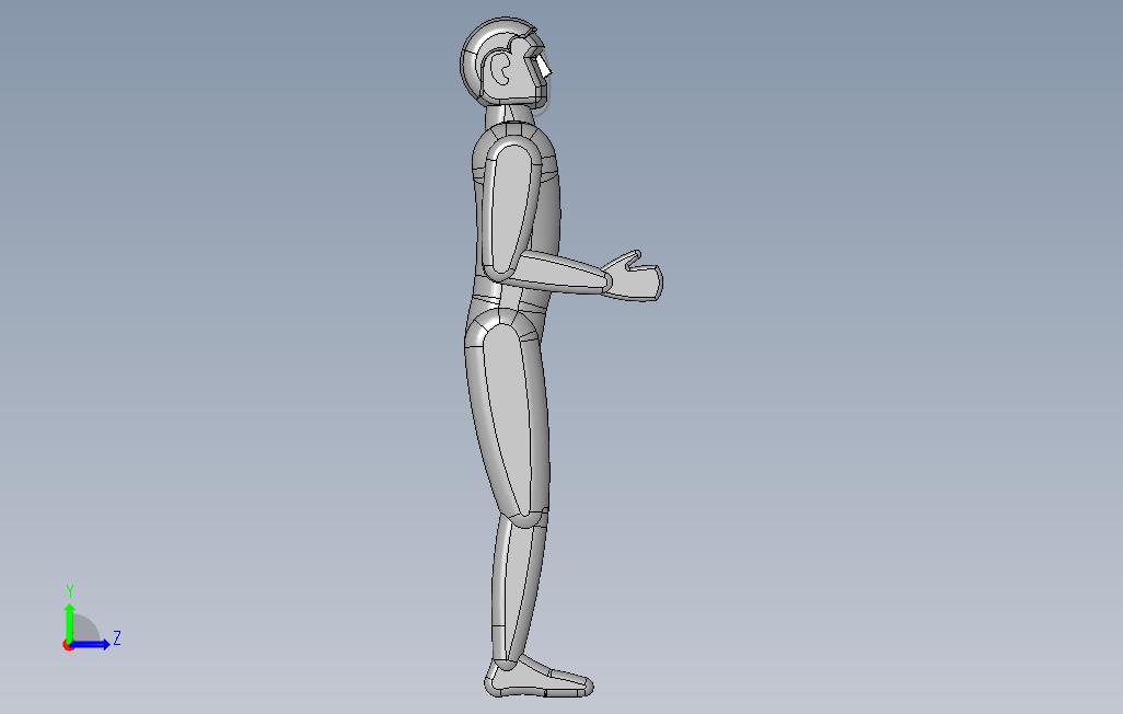 1人体模型_SOLIDWORKS 2007_模型图纸免费下载 – 懒石网