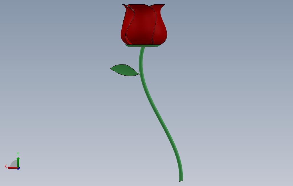 2玫瑰花_SOLIDWORKS 2014_模型图纸免费下载 – 懒石网