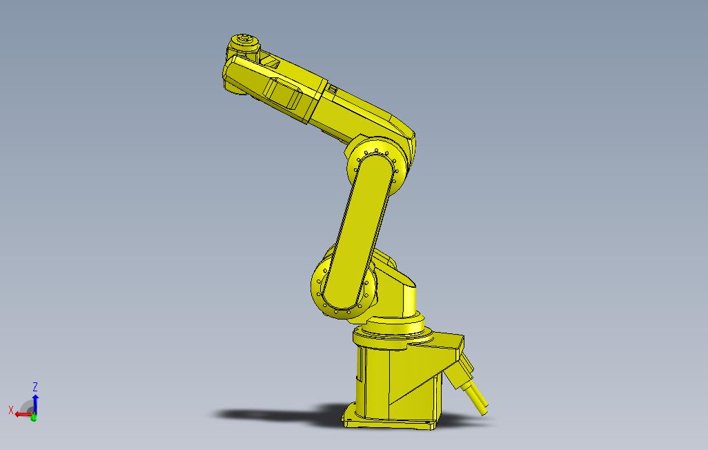 6轴机械手 Solidworks 2014 模型图纸免费下载 – 懒石网