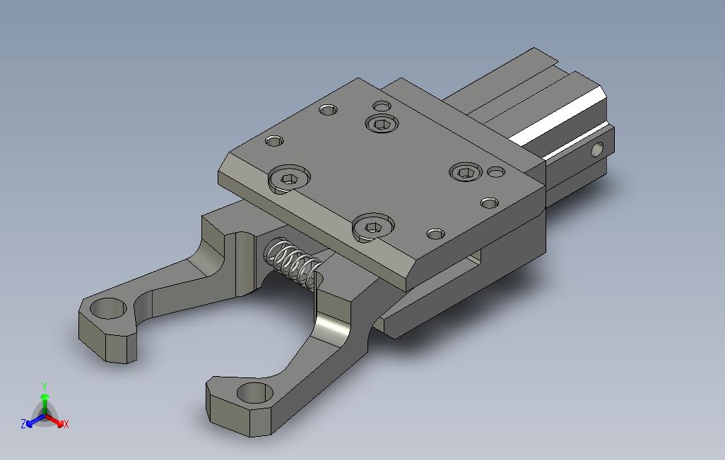 9_活动的机械手（内部传动部件绘制清晰）