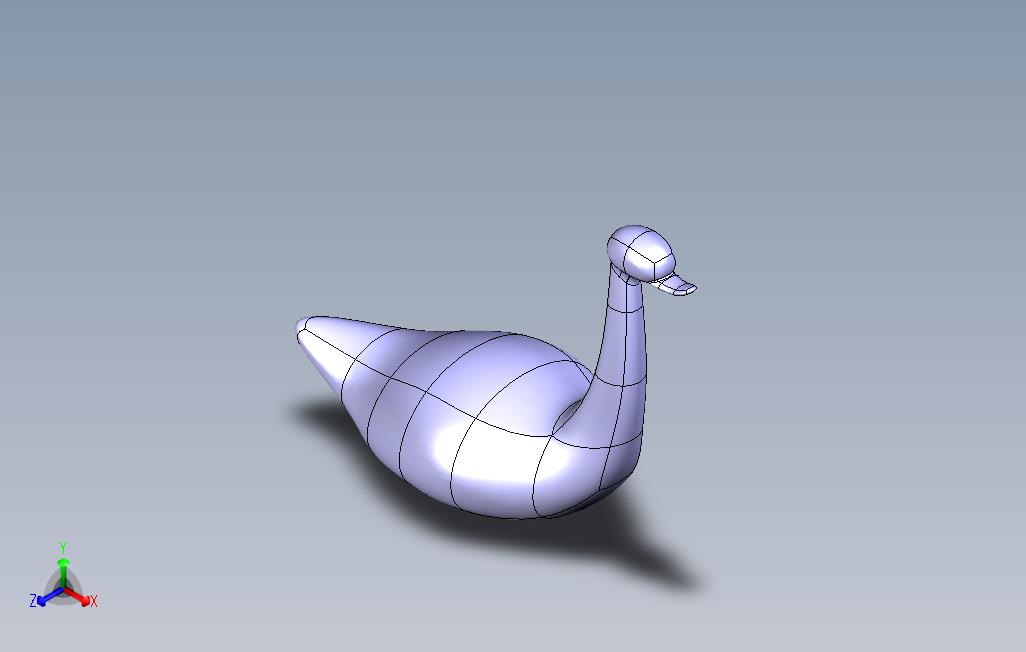 catia设计duck