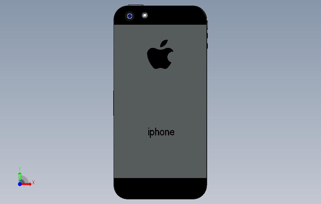 iPhone5 正面视图