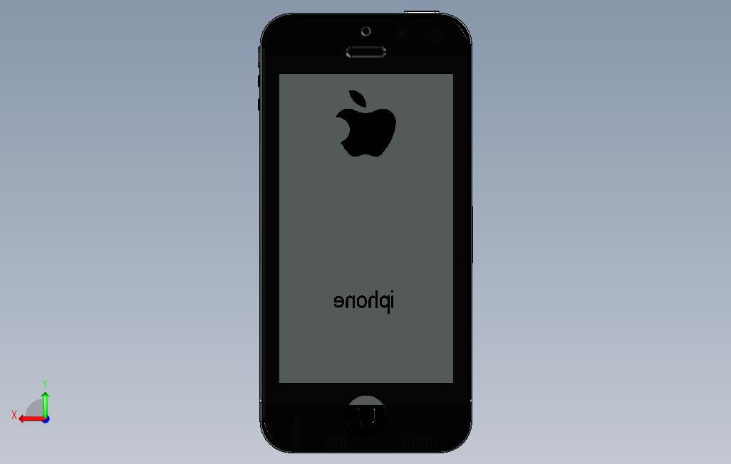 iPhone5 背面视图