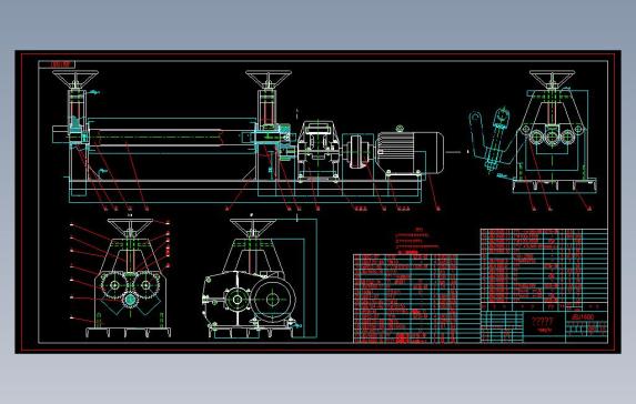JBJ16卷板机（套图21张）