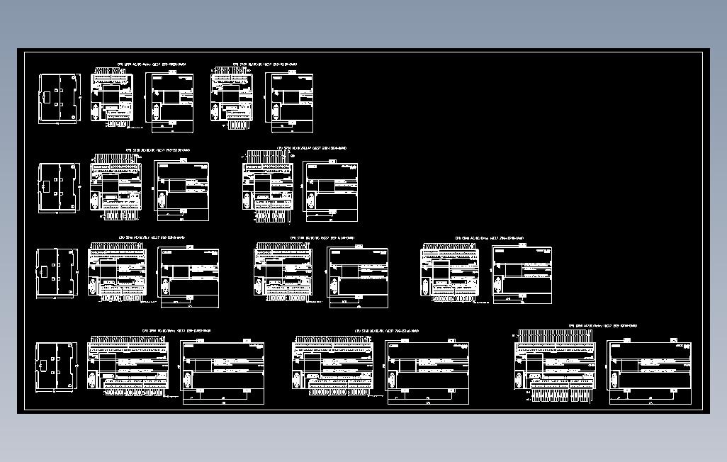 s7-2smart全部的CAD