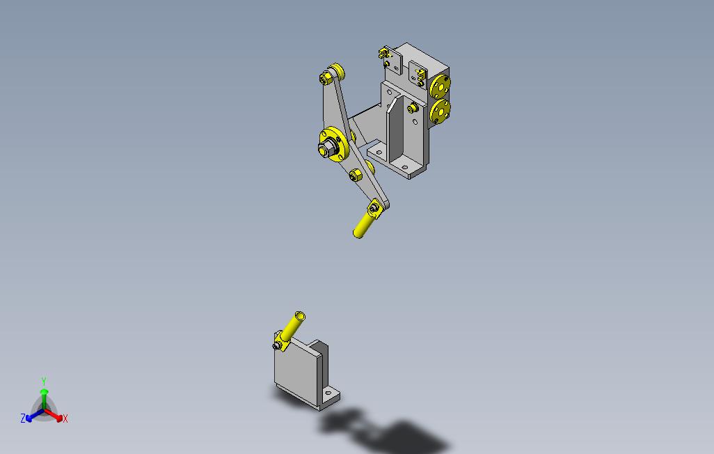 凸轮轴承驱动工件引入机构