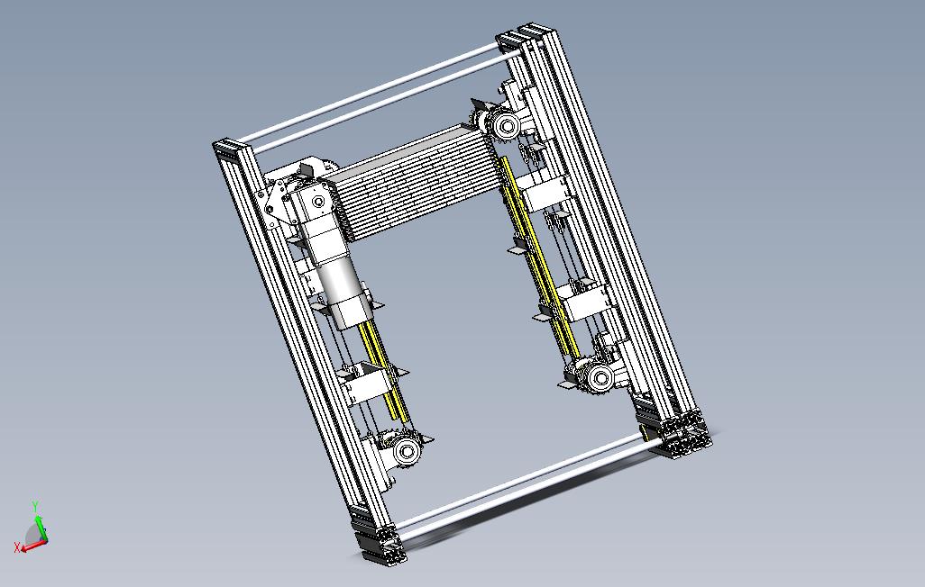 可调整循环升降机