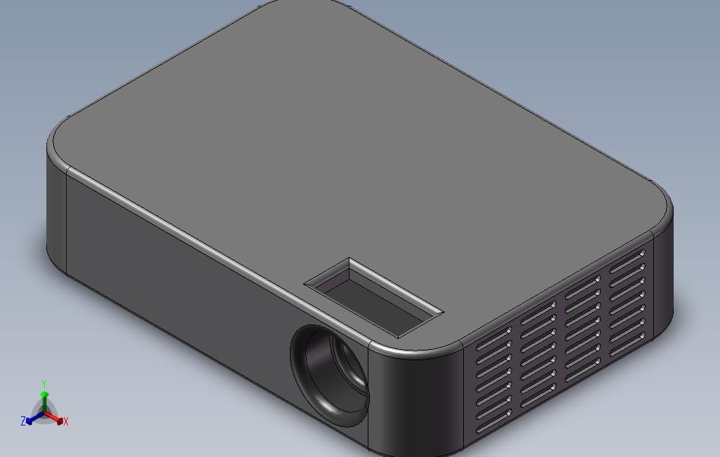 投影仪_SOLIDWORKS 2012_模型图纸免费下载 – 懒石网