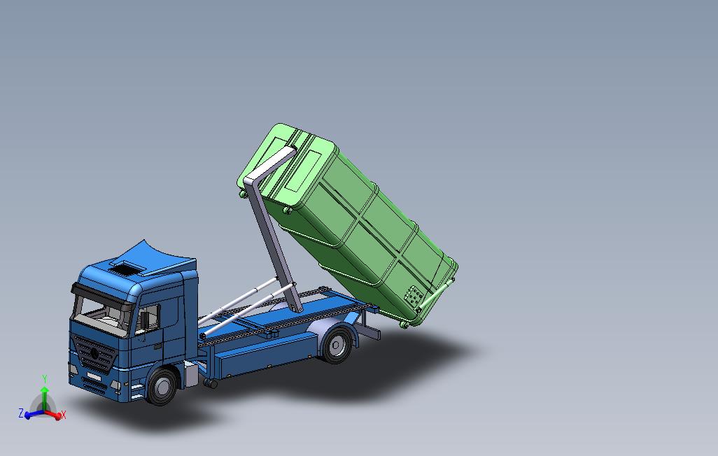 环保垃圾压缩车