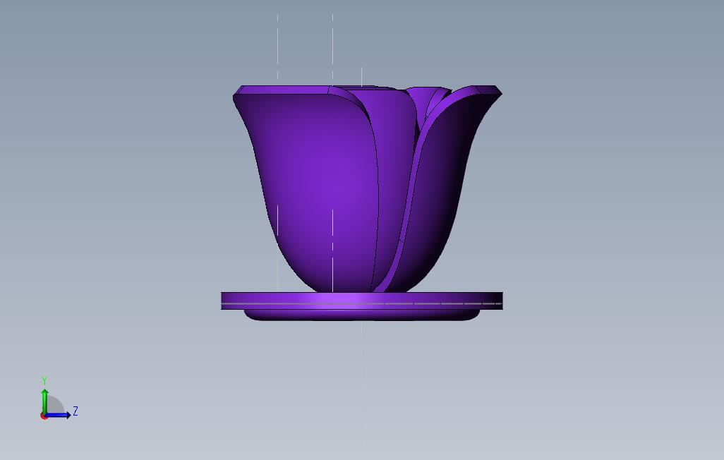 花朵 Solidworks 2014 模型图纸免费下载 懒石网