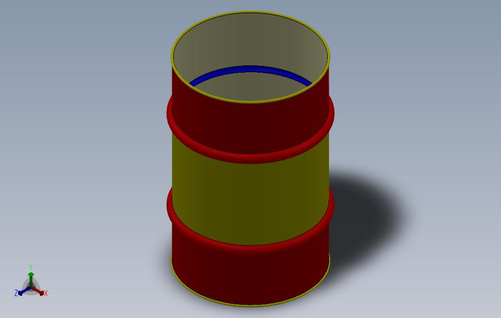 2升燃油箱 Solidworks 2016 模型图纸免费下载 懒石网