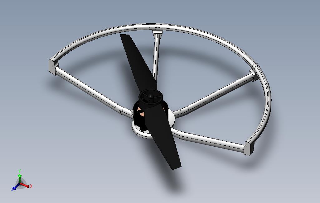 DJI蜗牛727螺旋桨3D打印保护器