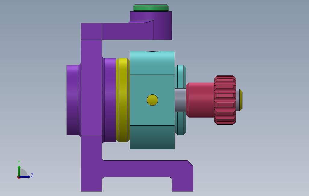 DRILLJIG 左侧视图