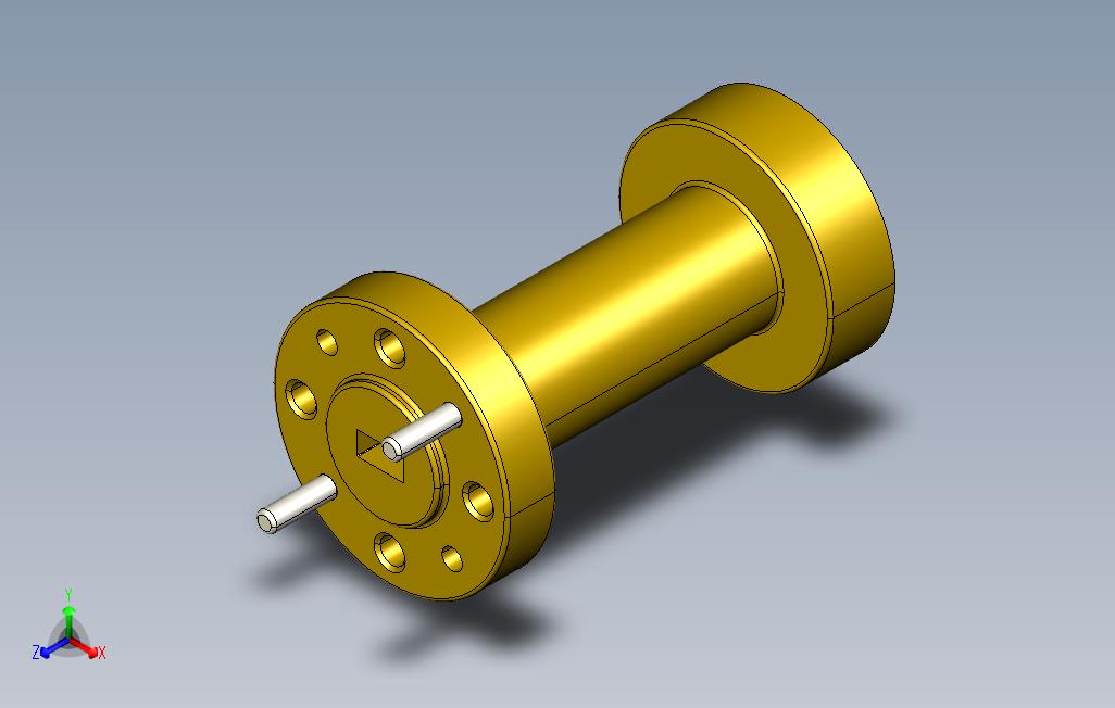Fairview微波55至65GHz广角标量馈送喇叭波导天线，带WR-15波导（1dbi增益）