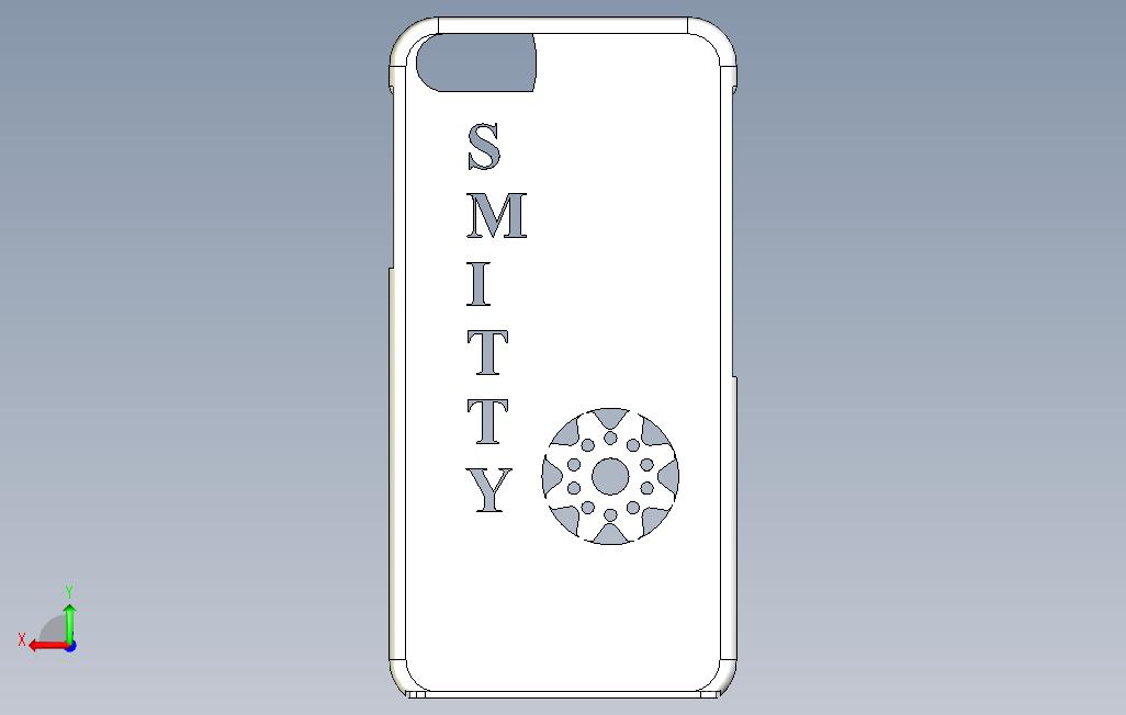 Iphone6手机壳 背面视图
