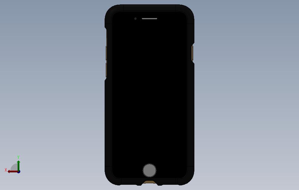 Iphone7手机壳 背面视图
