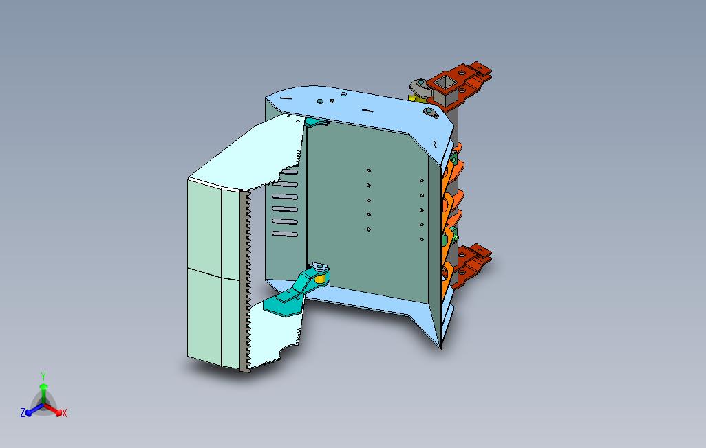 KUBOTAF19GF18工具支架上的前桶