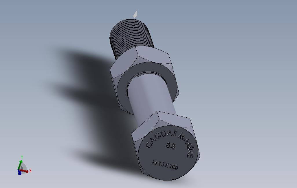M16X1销螺栓和螺母