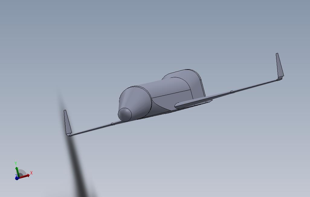 XS-1火箭飞机模型