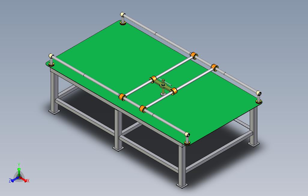 带移动拖去的焊接台