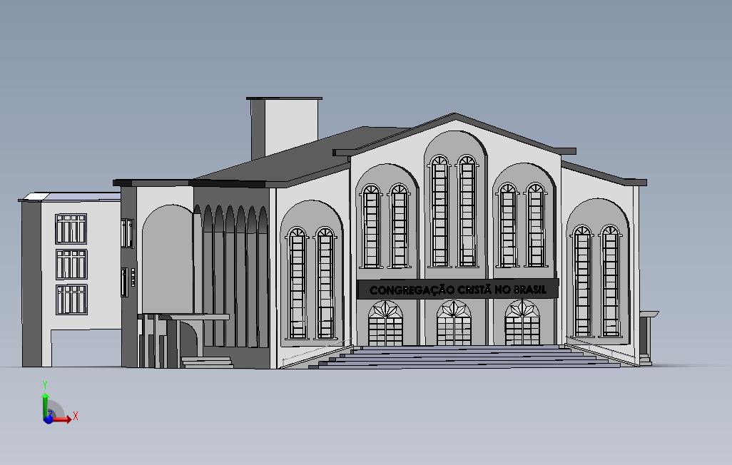 建行教堂3D