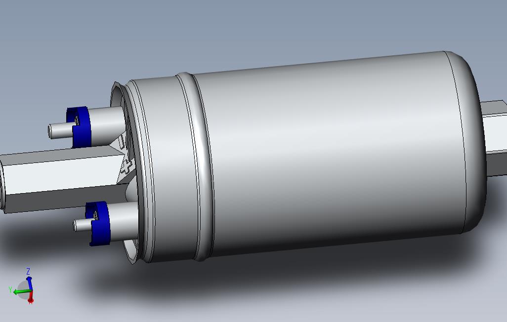 燃油泵bosch Solidworks 2017 模型图纸免费下载 懒石网