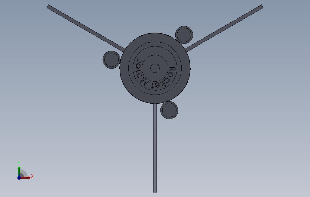 简单的火箭_SOLIDWORKS 2015_模型图纸免费下载 – 懒石网