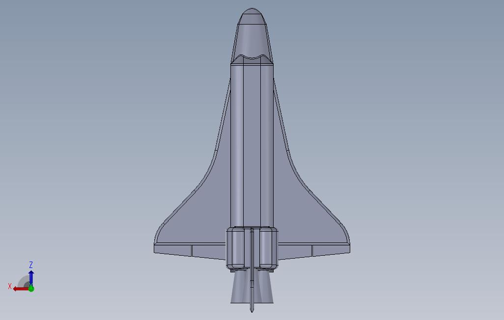 航天飞机（银河）_SOLIDWORKS 2013_模型图纸免费下载 – 懒石网