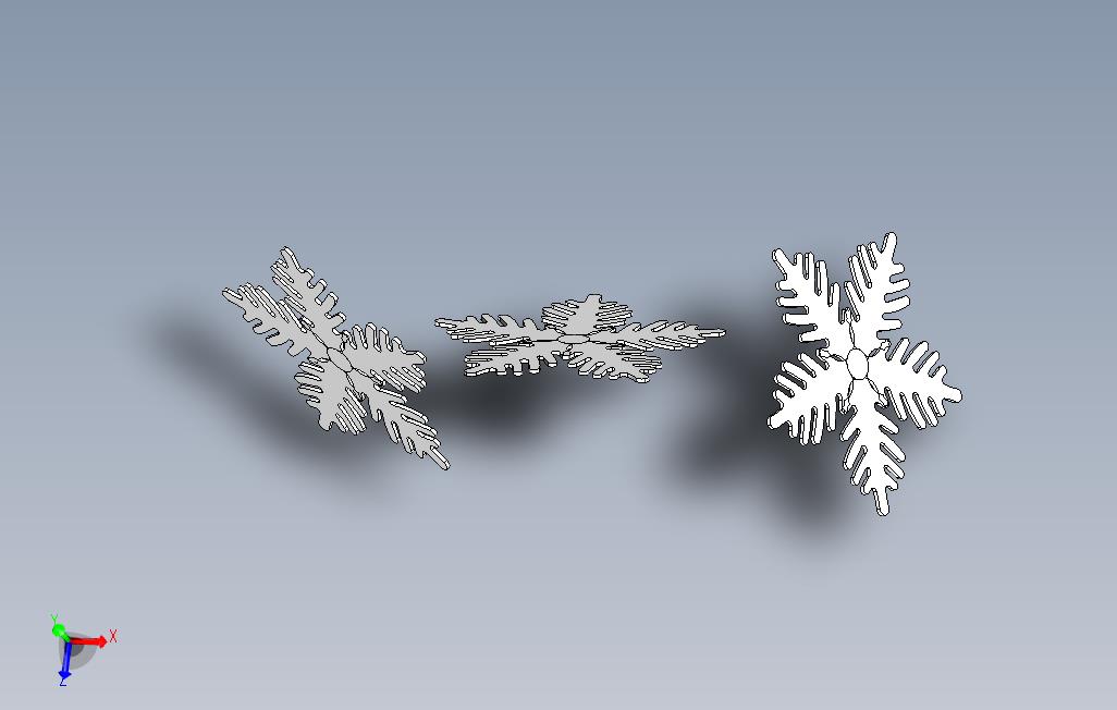 雪花桌！设计在固体工程！