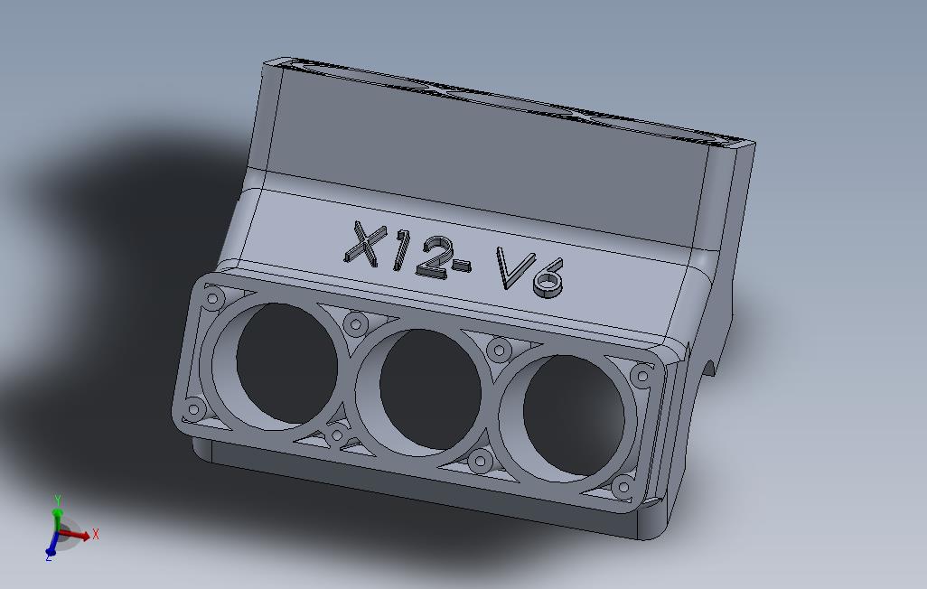 v6发动机缸体