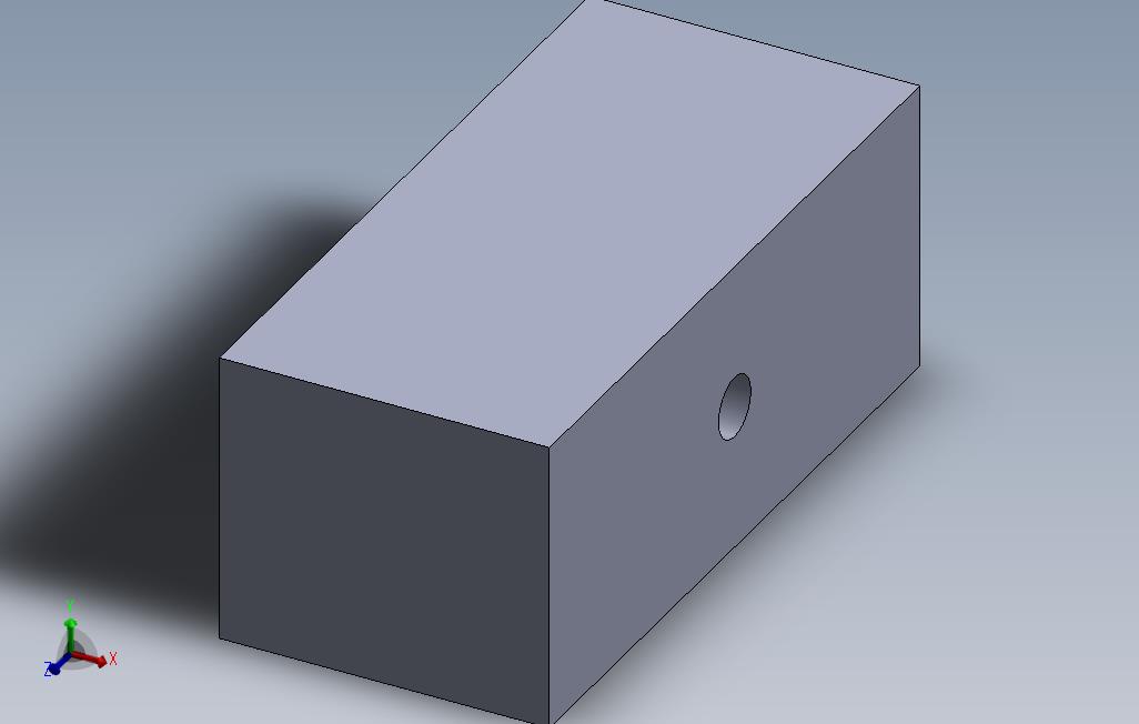 我的第一个Solidworks模型。。 主视图