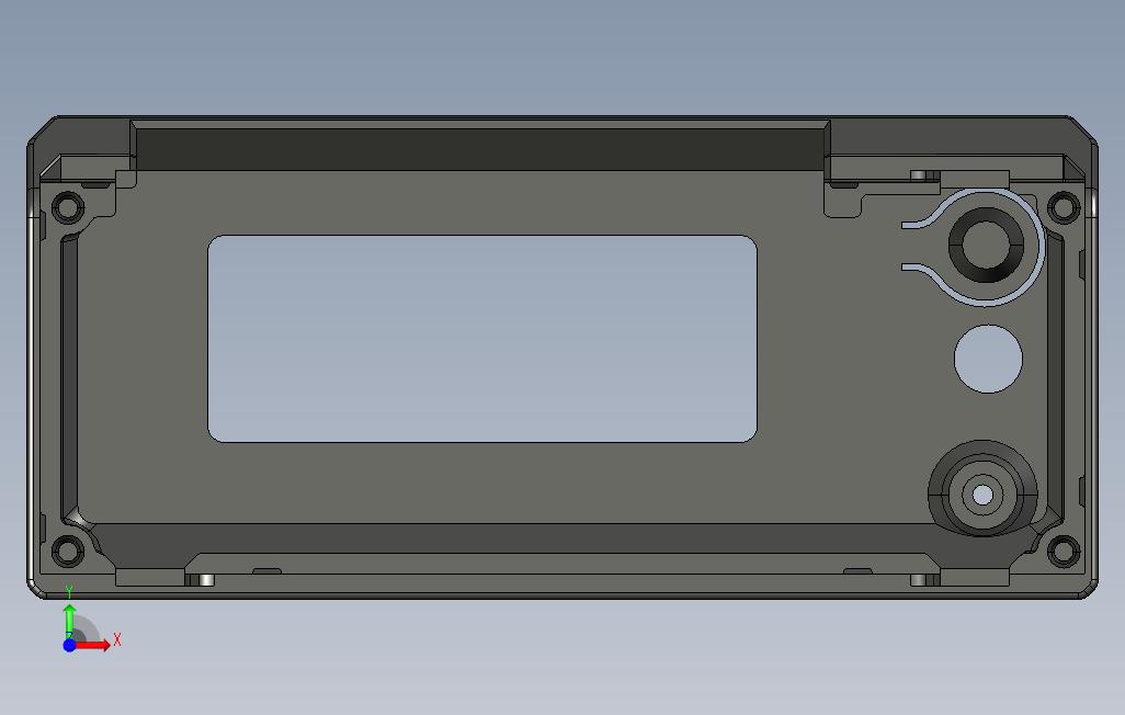 液晶显示器盖MK3 正面视图