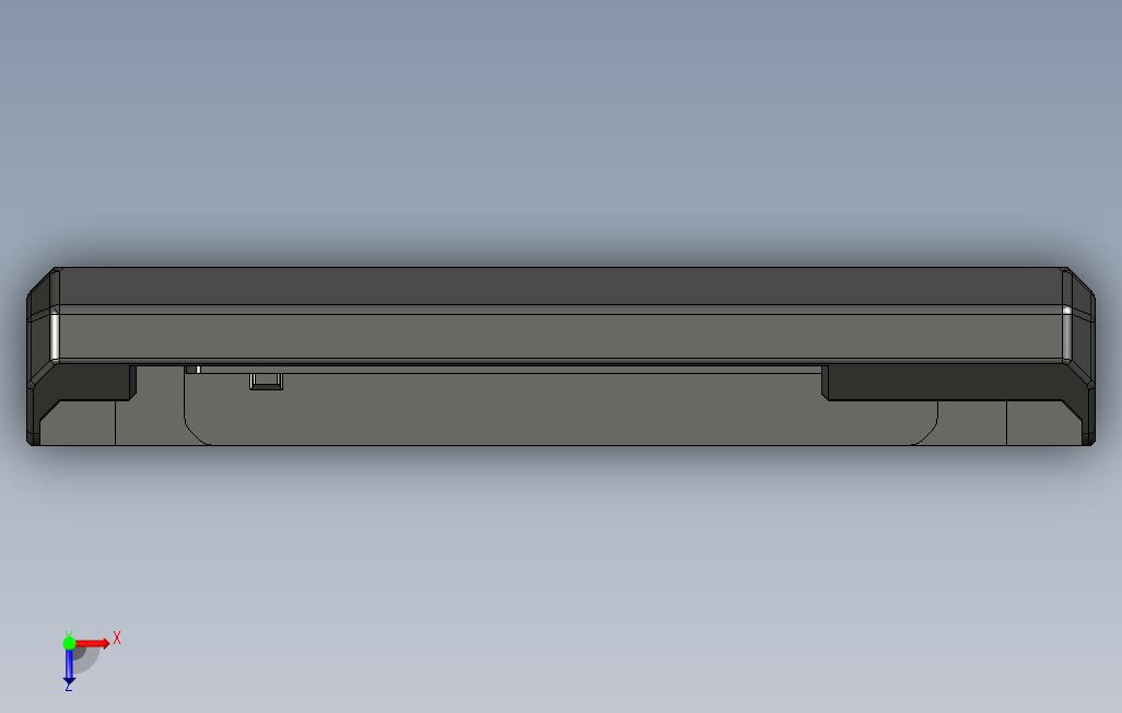 液晶显示器盖MK3 俯视图