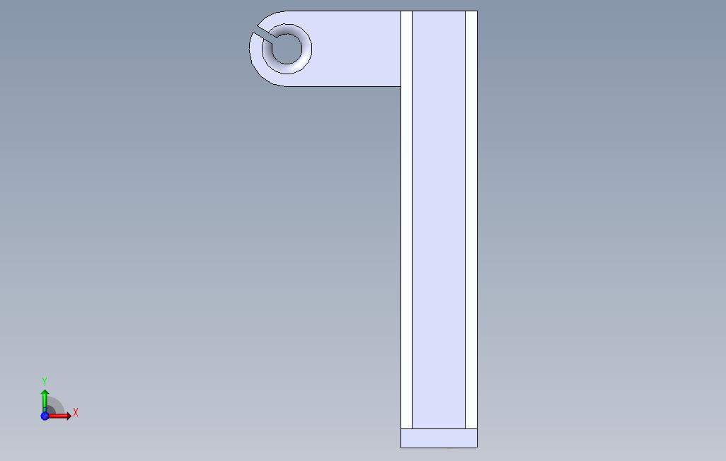 灯丝导向装置ender3pro 正面视图