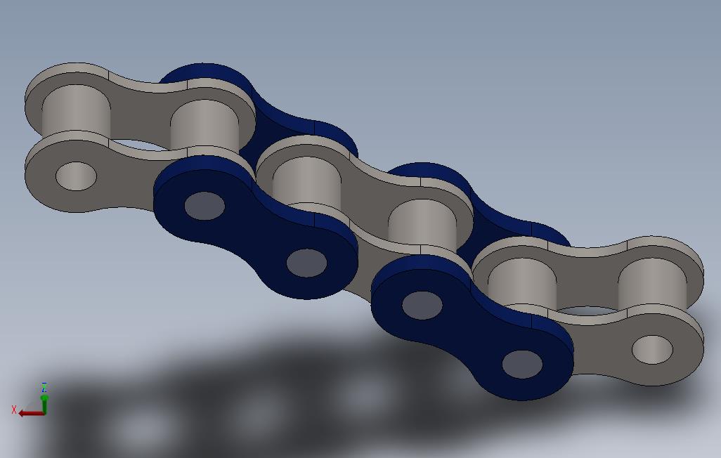 链节总成_SOLIDWORKS 2016_模型图纸免费下载 – 懒石网