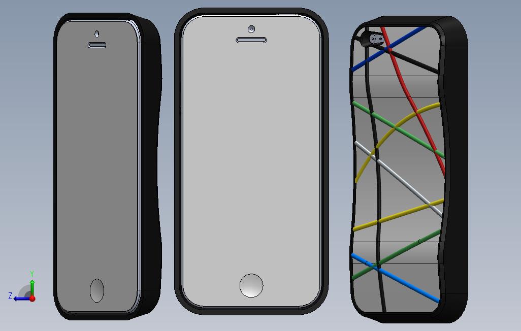 Iphone手机壳设计理念人体工程学