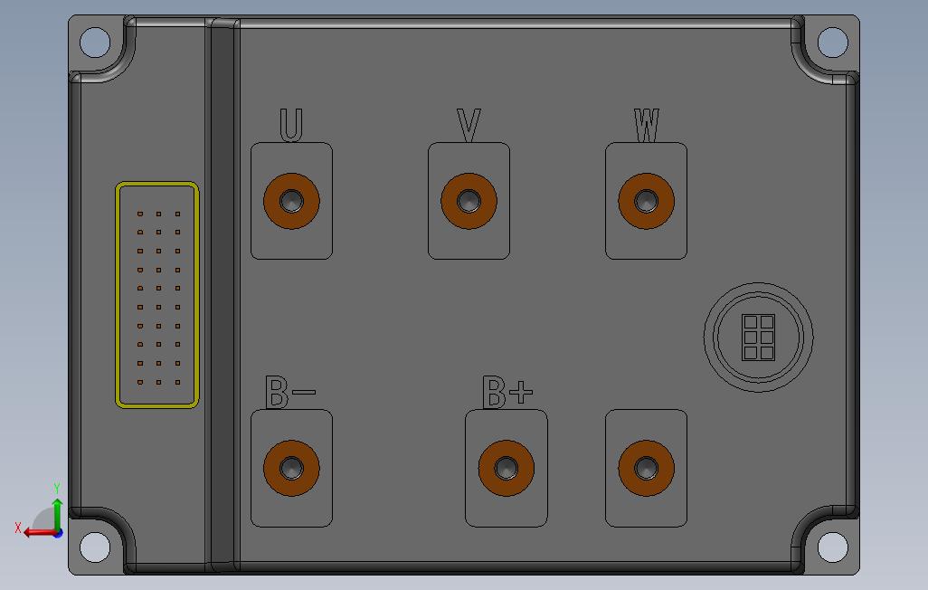 VEC2电机控制器_SOLIDWORKS 2013_模型图纸免费下载 – 懒石网