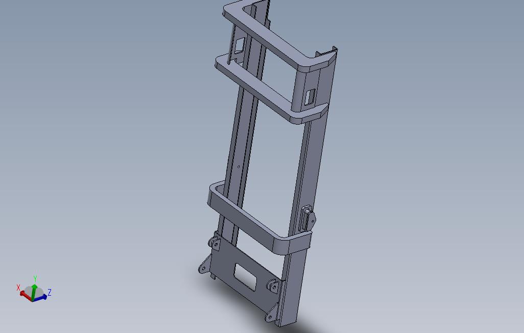 叉车框架（1）Solidworks