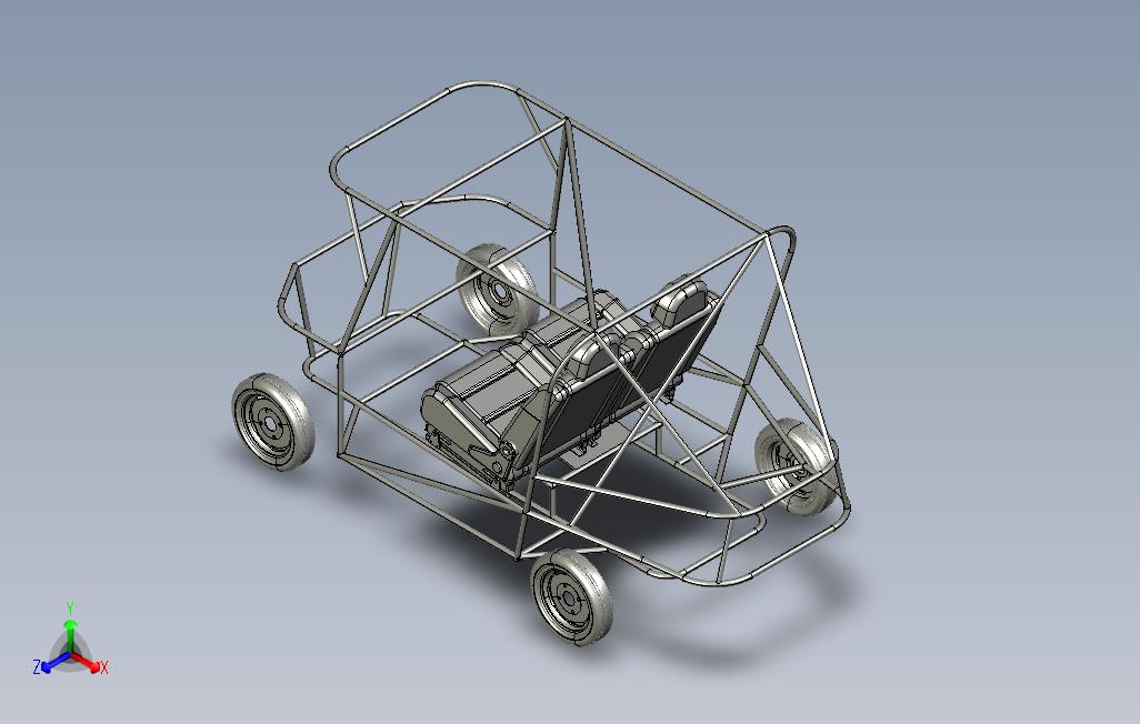太阳能汽车滚笼