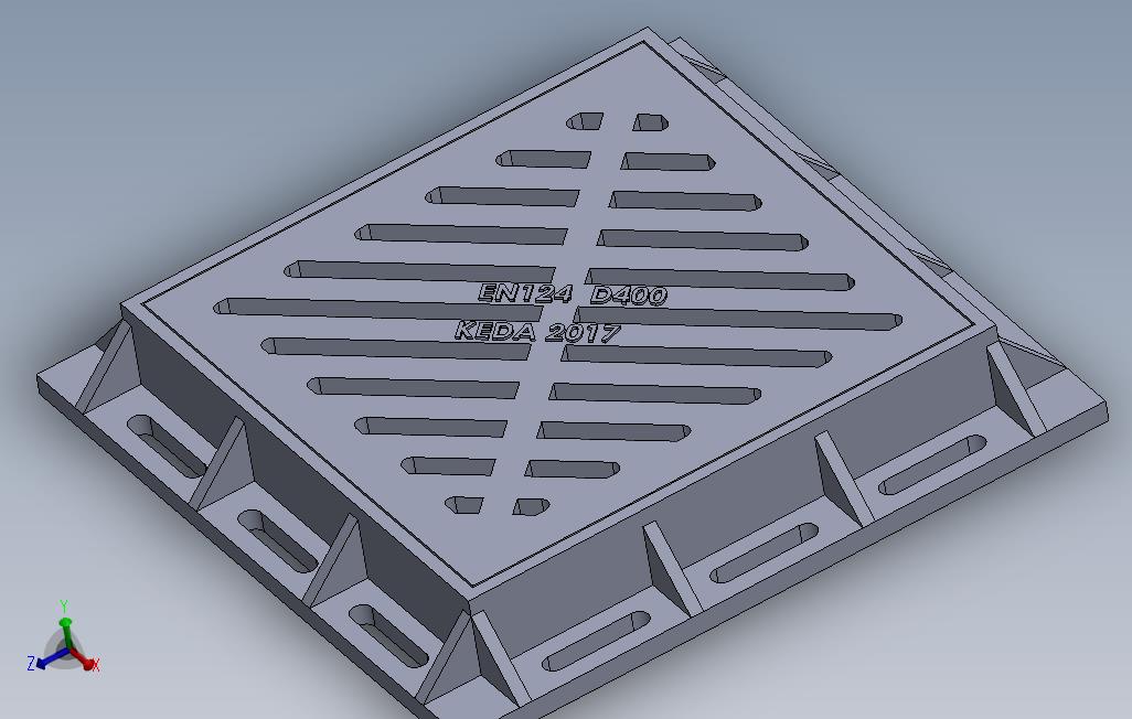 矩形捕捉坑盖4吨