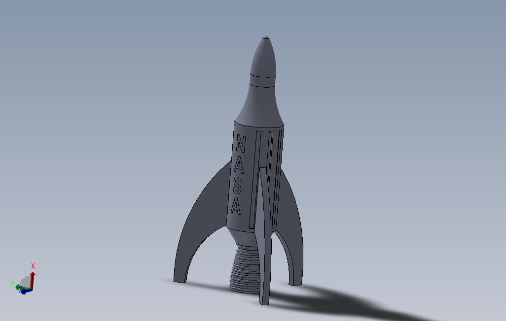 3d打印火箭