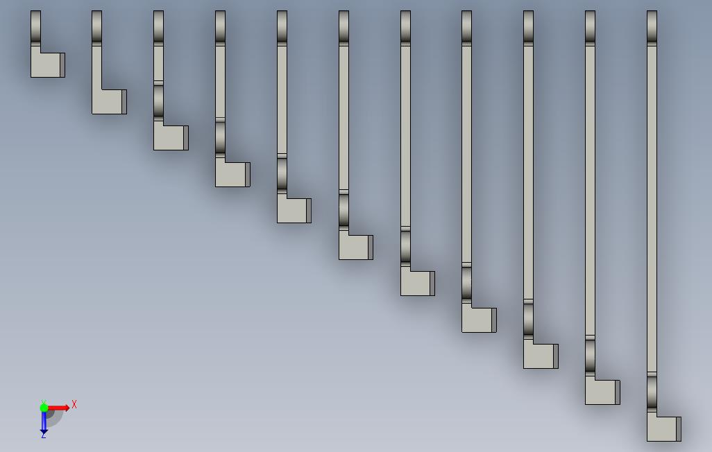 CaseMaker3D打印扩展卡套 俯视图