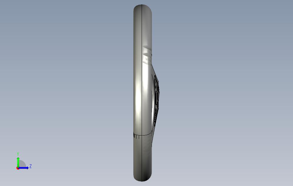 Catia-Steering三维曲线曲面造型 左侧视图
