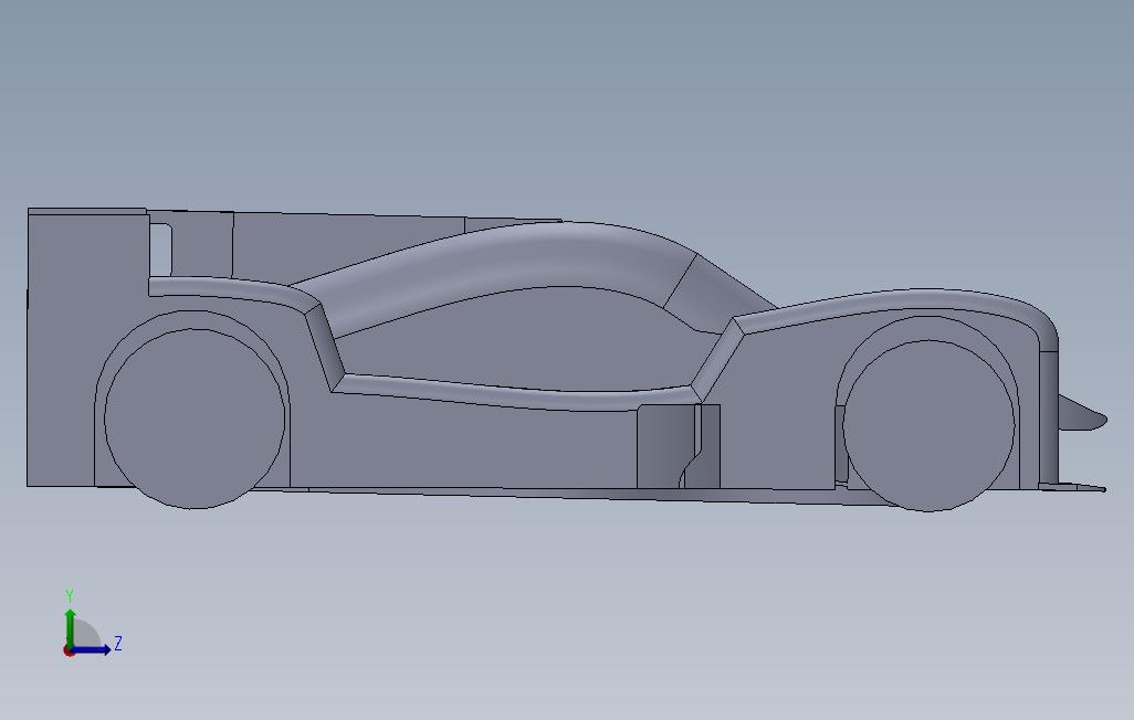 LMP1型赛车_SOLIDWORKS 2014_模型图纸免费下载 – 懒石网