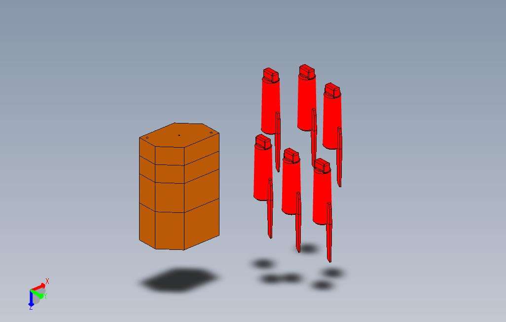 笔帽模具`124TA；TRINOTA
