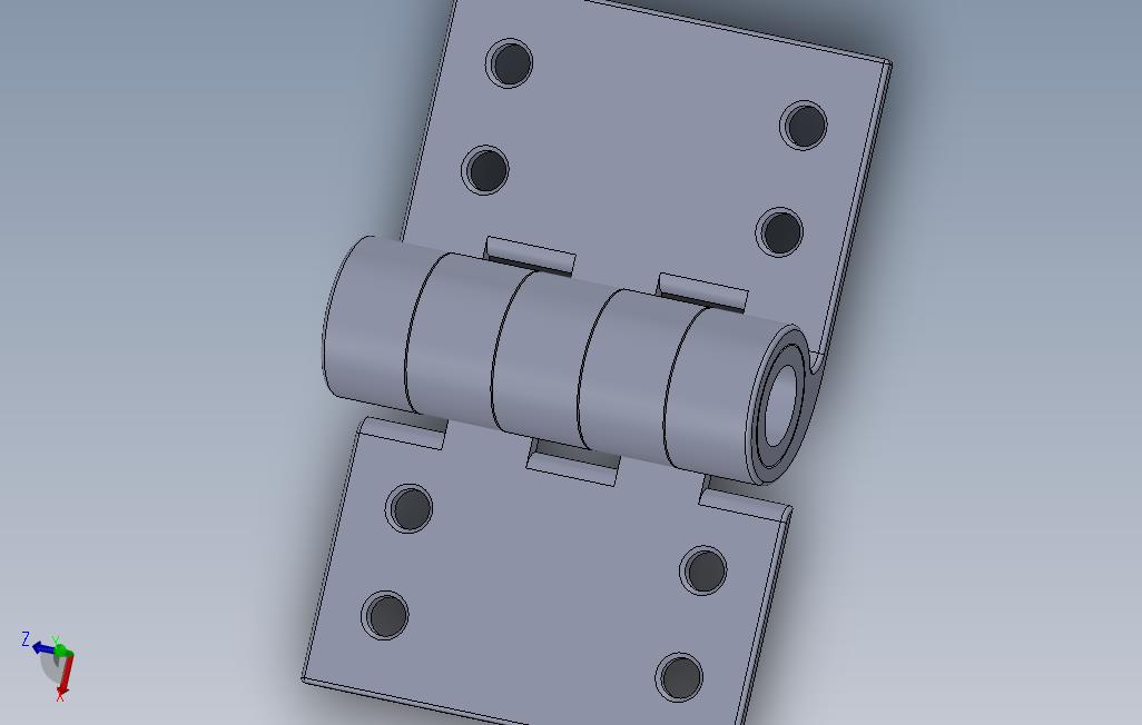 Cl237铰链.3D模型下载_三维模型_Solidworks模型 – LJWC