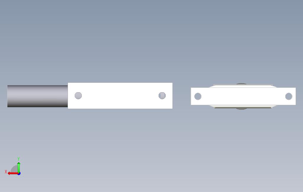 驾驶辅助装置 背面视图